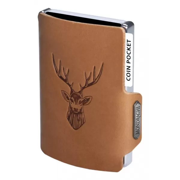  Peňaženka MONDRAGHI Silhouette Classic Deer CARAMEL 