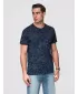 Pánske tričko OMBRE OM-TSFP-0262 NAVY BLUE