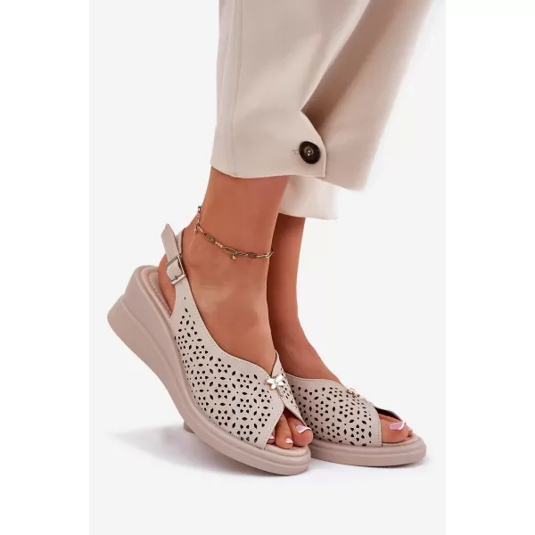  Dámske sandále VINCEZA 41476 BEIGE 
