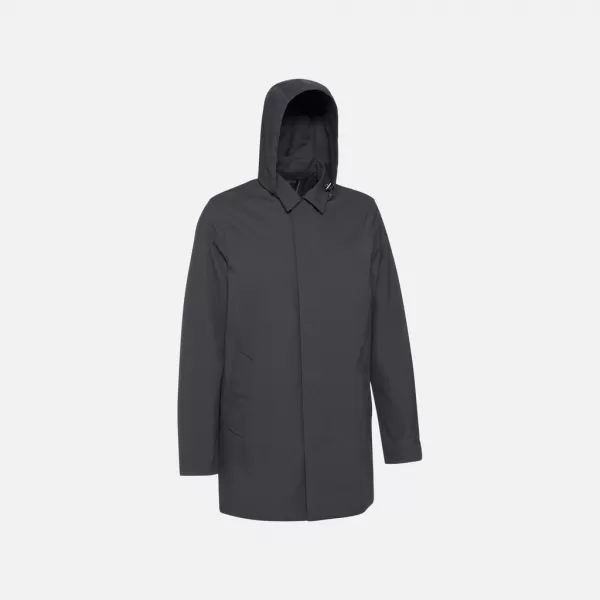  Pánska parka GEOX JACOPO G014364 ŠEDÁ 