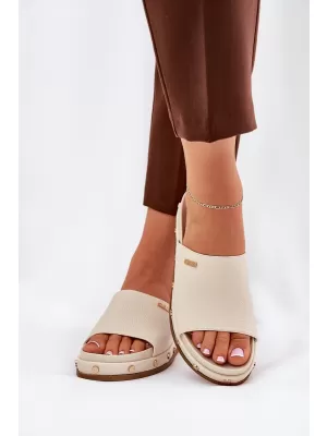 Dámske topánky BIG STAR NN274A746 BEIGE Big Star Shoes