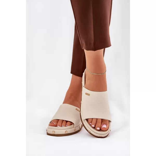  Dámske topánky BIG STAR NN274A746 BEIGE Big Star Shoes 