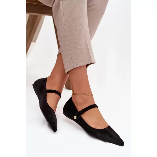  Dámske baleríny BOTO GISANNE 40573 BLACK 