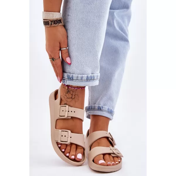  Dámske topánky BIG STAR LL274746 BEIGE Big Star Shoes 