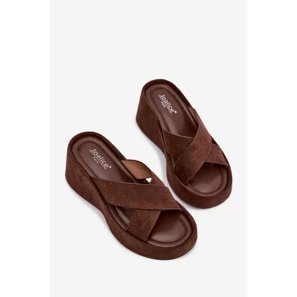  Dámske šľapky BOTO CALORINE 41357 BROWN 