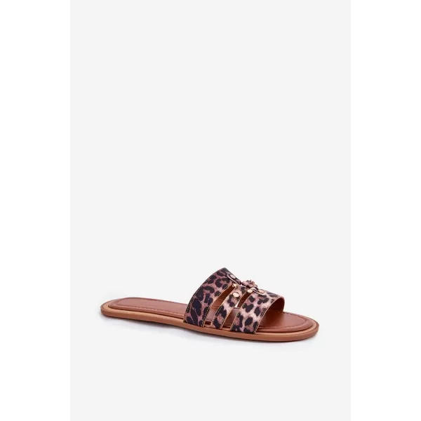  Dámske šľapky BOTO NOROTI 37941 LEOPARD 
