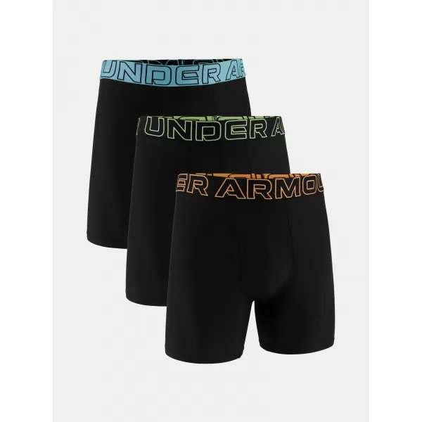  Pánske boxerky UNDER ARMOUR M UA PERF TECH 6IN (3KS) 1383878-003 ČERNÁ 