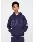 Detská mikina GAP LOGO PULLOVER HOODIE 782130-00 NAVY UNIFORM