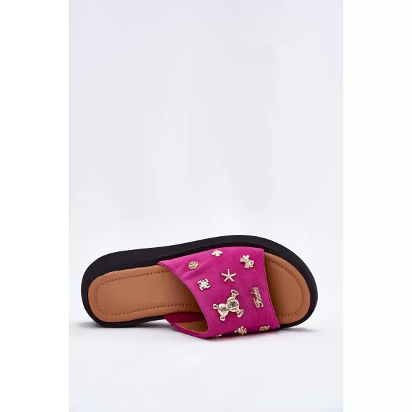  Dámske šľapky VINCEZA 66741 PINK 