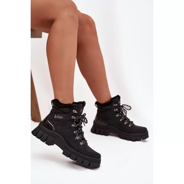  Dámske zimné topánky LEE COOPER LCJ-25-31-3911 BLACK 