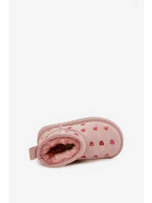 Detské snehule BOTO GRACINA 40643 PINK
