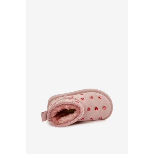  Detské snehule BOTO GRACINA 40643 PINK 