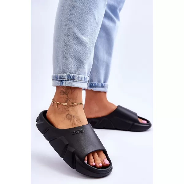  Dámske šľapky BIG STAR LL274594 BLACK Big Star Shoes 