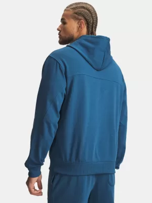 Pánska mikina UNDER ARMOUR UA RIVAL LW HOODIE 6012335-498 MODRÁ