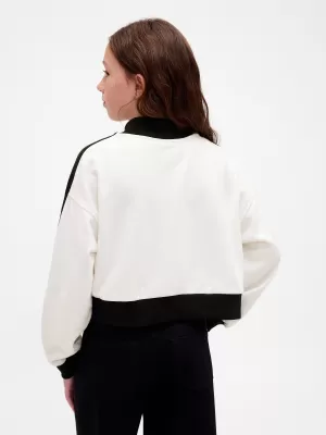Detská mikina GAP LOGO HOODIE ZIP 823274-01 NEW OFF WHITE