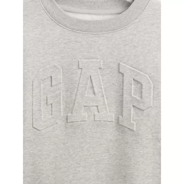  Dámska mikina GAP LOGO SWEATSHIRT 799272-02 LIGHT HEATHER GREY 