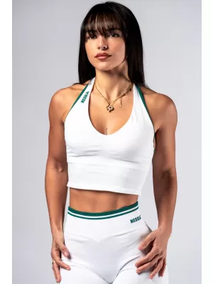 Halter top CLUB DOR 640 WHITE Nebbia