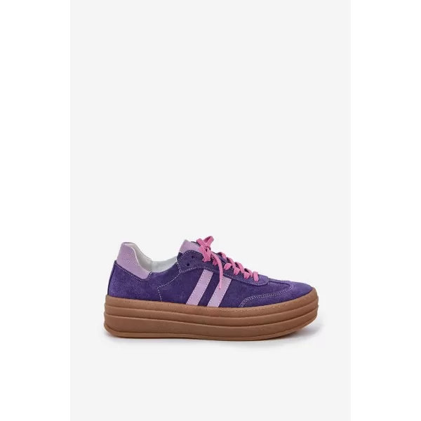  Dámske topánky ZAZOO N1068S4 PURPLE 
