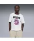 Dámske tričko PUMA GRAPHICS RELAXED TEE BETTER 691908_02 PUMA BIELA