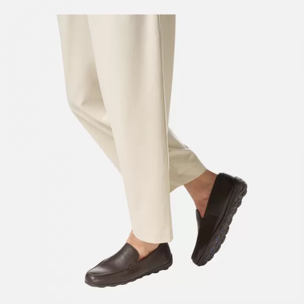 Pánske mokasíny GEOX SPHERICA EC16 G002878 TMAVO HNEDÁ 