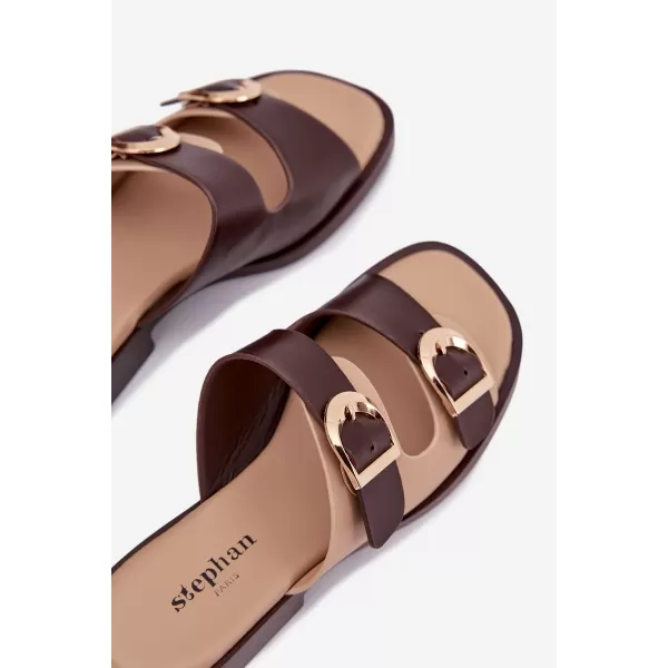  Dámske nazúvaky BOTO DANELLE 41337 COFFEE/BEIGE 