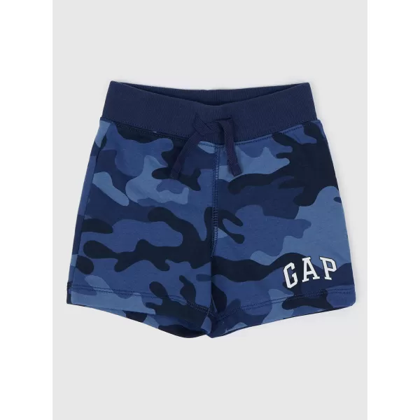  Detské kraťasy GAP LOGO SWEATSHORTS 840846-00 BLUE CAMO 