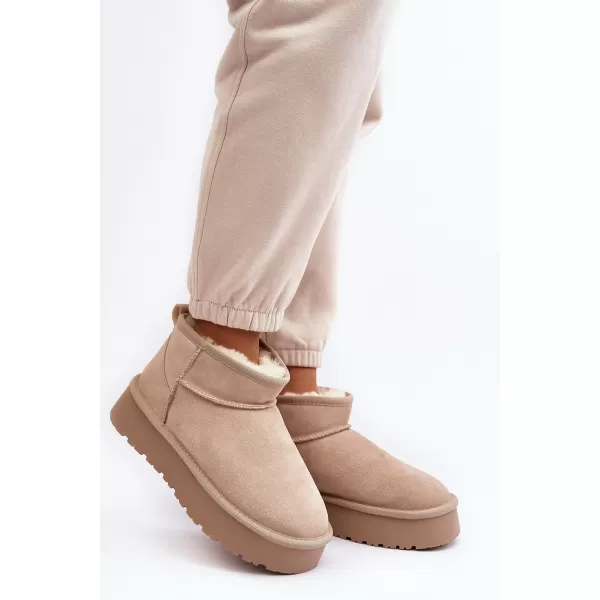  Dámske snehule BOTO NUCCA 28330 BEIGE 