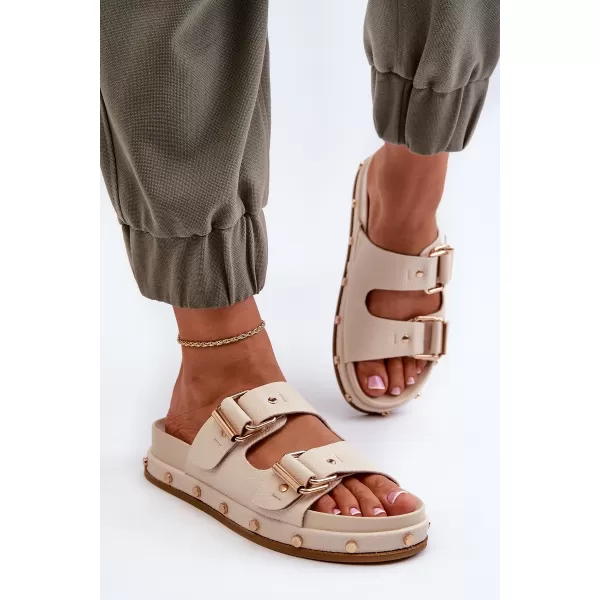  Dámske topánky BIG STAR NN274083 BEIGE Big Star Shoes 