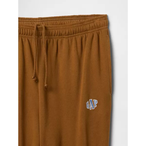  Pánske tepláky GAP LOGO SWEATPANTS 744733-01 BRIGHT BROWN 