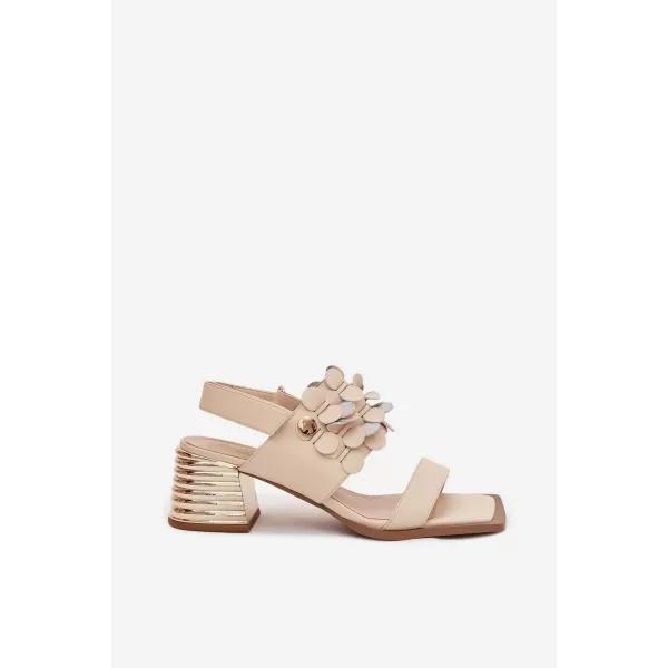  Dámske sandále D&A CR61-3062 BEIGE 