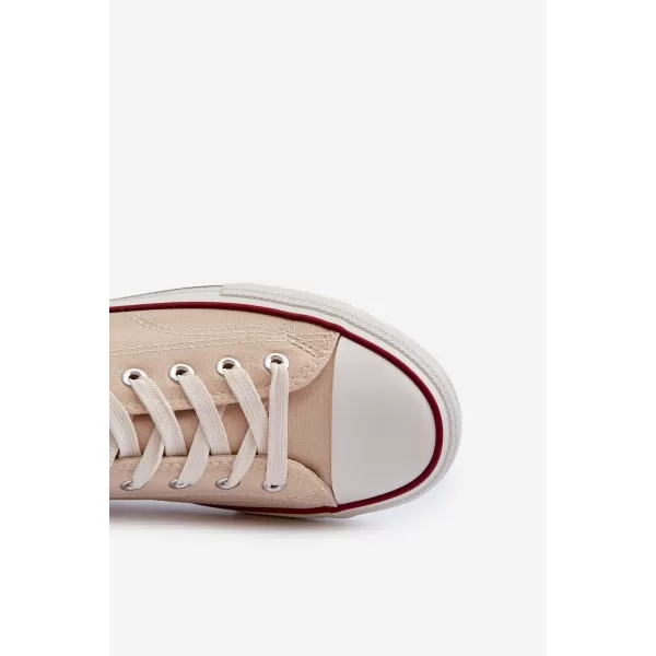  Pánske tenisky BIG STAR NN174058 BEIGE Big Star Shoes 