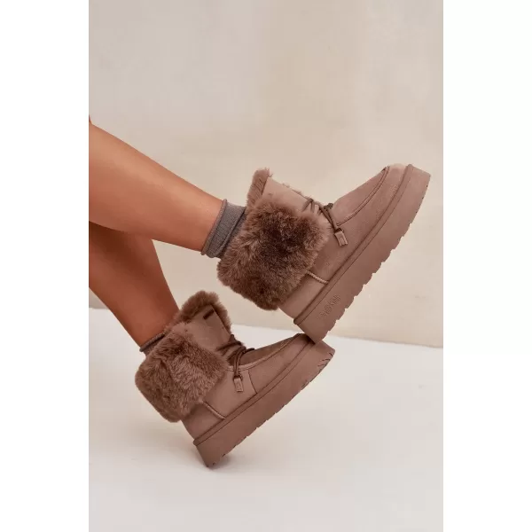  Dámske topánky BIG STAR SS274114 BEIGE Big Star Shoes 