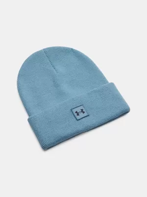 Pánska čiapka UNDER ARMOUR HALFTIME BEANIE 1373155-418 MODRÁ