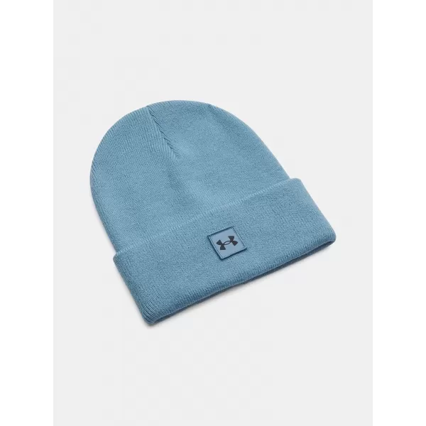  Pánska čiapka UNDER ARMOUR HALFTIME BEANIE 1373155-418 MODRÁ 