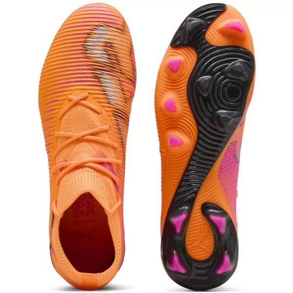  Čižmy PUMA FUTURE 8 MATCH FG/AG 108593-03 HEAT FIRE/ TEPLO OHEŇ/PUMA ČIERNA/RAVISH 