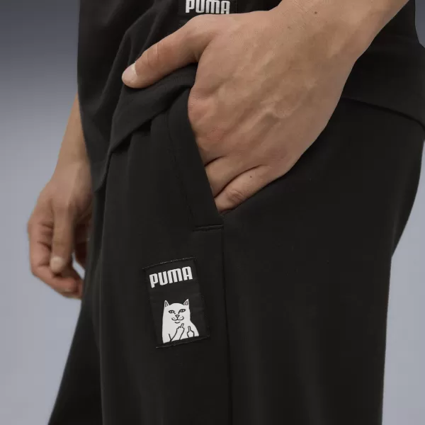  Pánske nohavice PUMA X RIPNDIP SWEATPANTS 632416-01 PUMA ČIERNA 