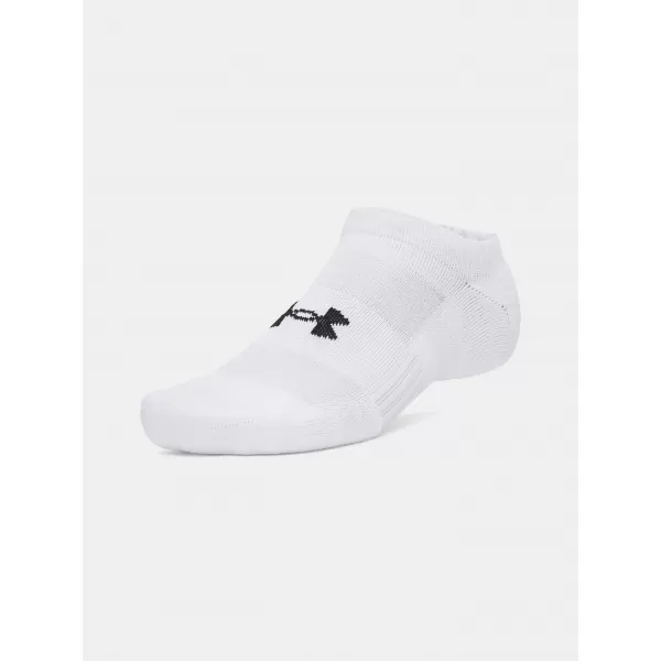  Ponožky UNDER ARMOUR PERFORMANCE COTTON 3PK NS 6009683-100 BIELA 