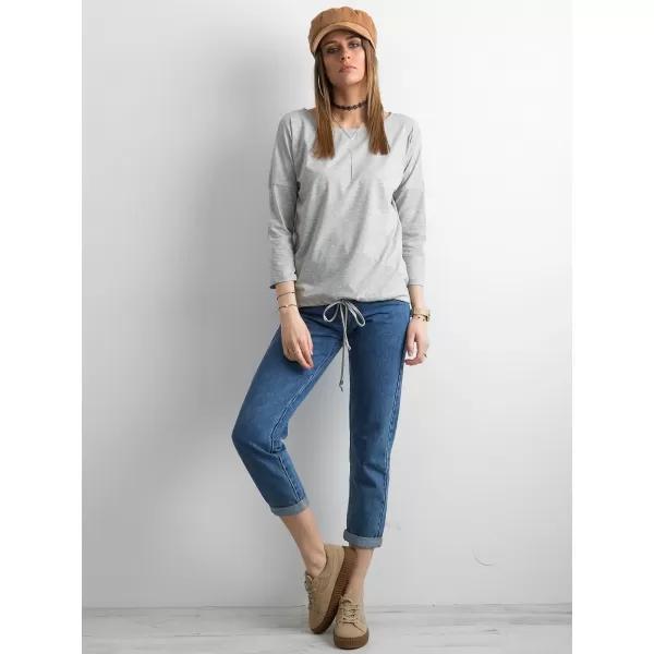  Dámska blúzka BASIC FEEL GOOD RV-BZ-4691.42P GRAY 