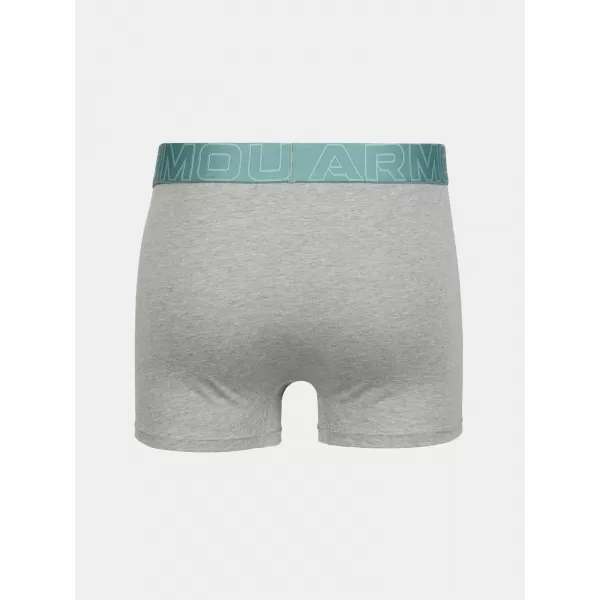  Pánske boxerky UNDER ARMOUR M UA PERF COTTON 3IN - 3PK JASPER BLUE 
