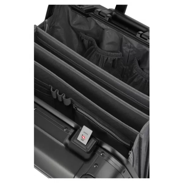  Kufrík TRAVELITE Next Business wheeler 4w BLACK 
