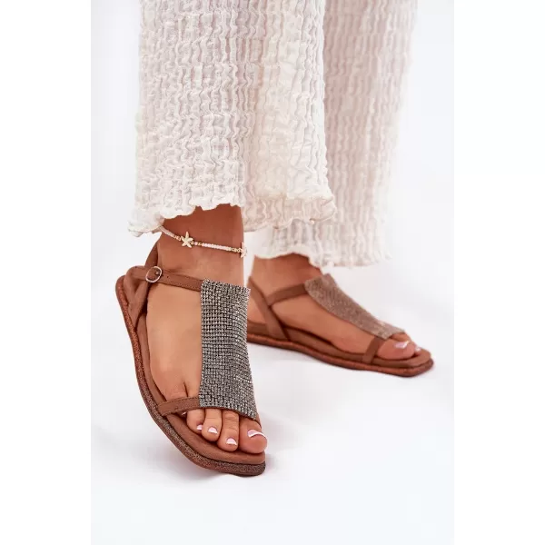  Dámske sandále ARTIKER 56C1365 BROWN 