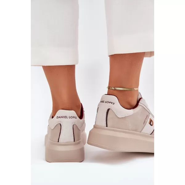  Dámske tenisky LOPEZ JUST DARE SS2D4003 BEIGE Daniel Lopez Just Dare 
