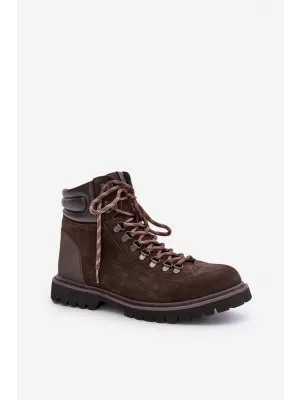 Pánske topánky BIG STAR OO174644 BROWN/BEIGE Big Star Shoes