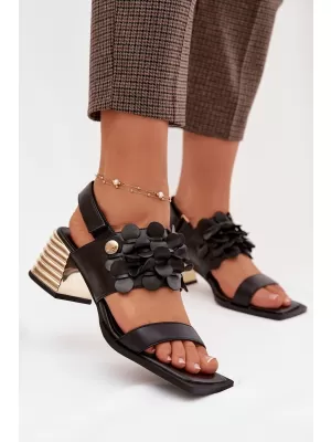 Dámske sandále D&A CR61-3062 BLACK