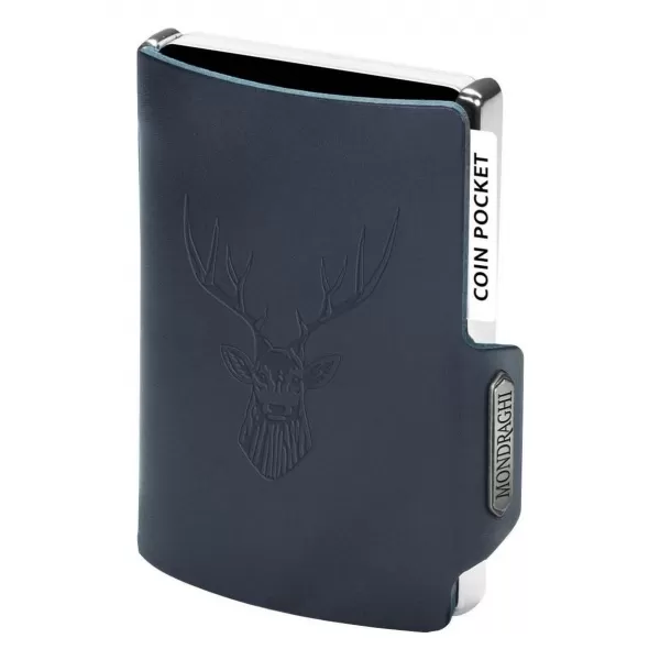  Peňaženka MONDRAGHI Silhouette Classic Deer BLUE 