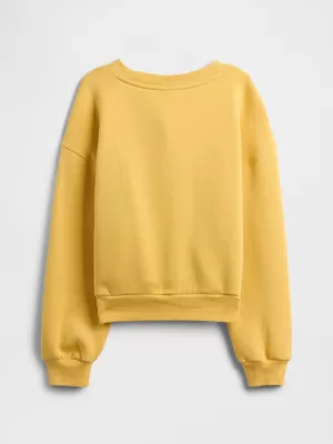 Detská mikina GAP LOGO SWEATSHIRT 797741-00 LOVE