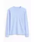 Pánske tričko GAP WAFFLE LONGSLEEVE TEE 795644-04 WIND BLUE