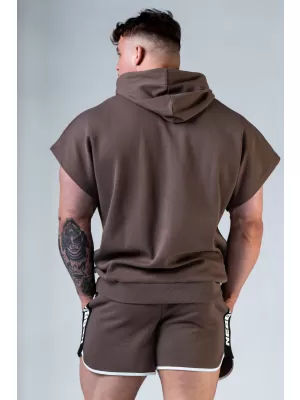 Tréningový handrový top HERO 297 BROWN Nebbia