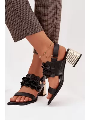 Dámske sandále D&A CR61-3062 BLACK