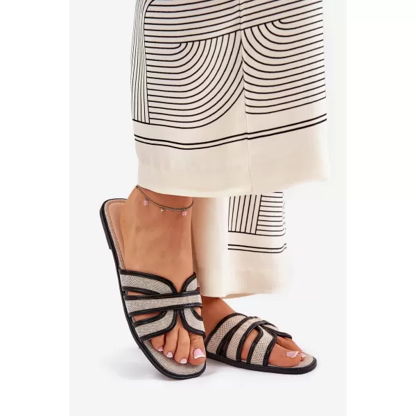  Dámske šľapky BOTO TOBIN 36257 BLACK 